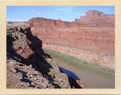 The amazing location of Dead Horse Point was chosen for the climatic final scene in “Thelma & Louise.”The amazing location of Dead Horse Point was chosen for the climatic final scene in “Thelma & Louise.”