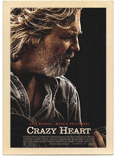 Original theatrical poster from the 2009 award-winning movie Crazy Heart.