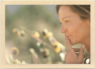 Joan Allen in a quiet scene from the independent film, “Off the Map.”