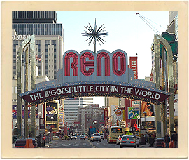The famous “Reno Arch” has welcomed millions of people to the “Biggest Little City in the World.”